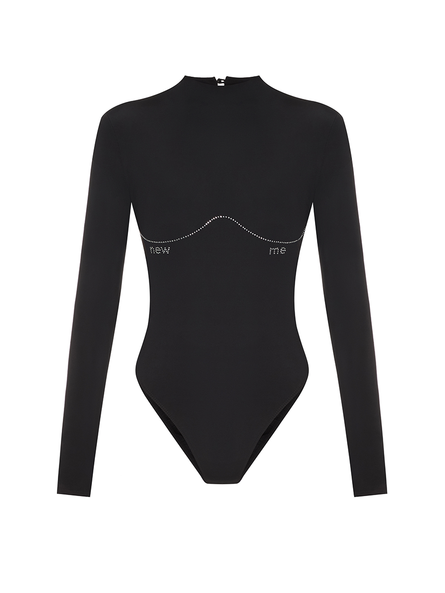 Czarne body z linią dżetów 7 Czarne body z linią dżetów 7